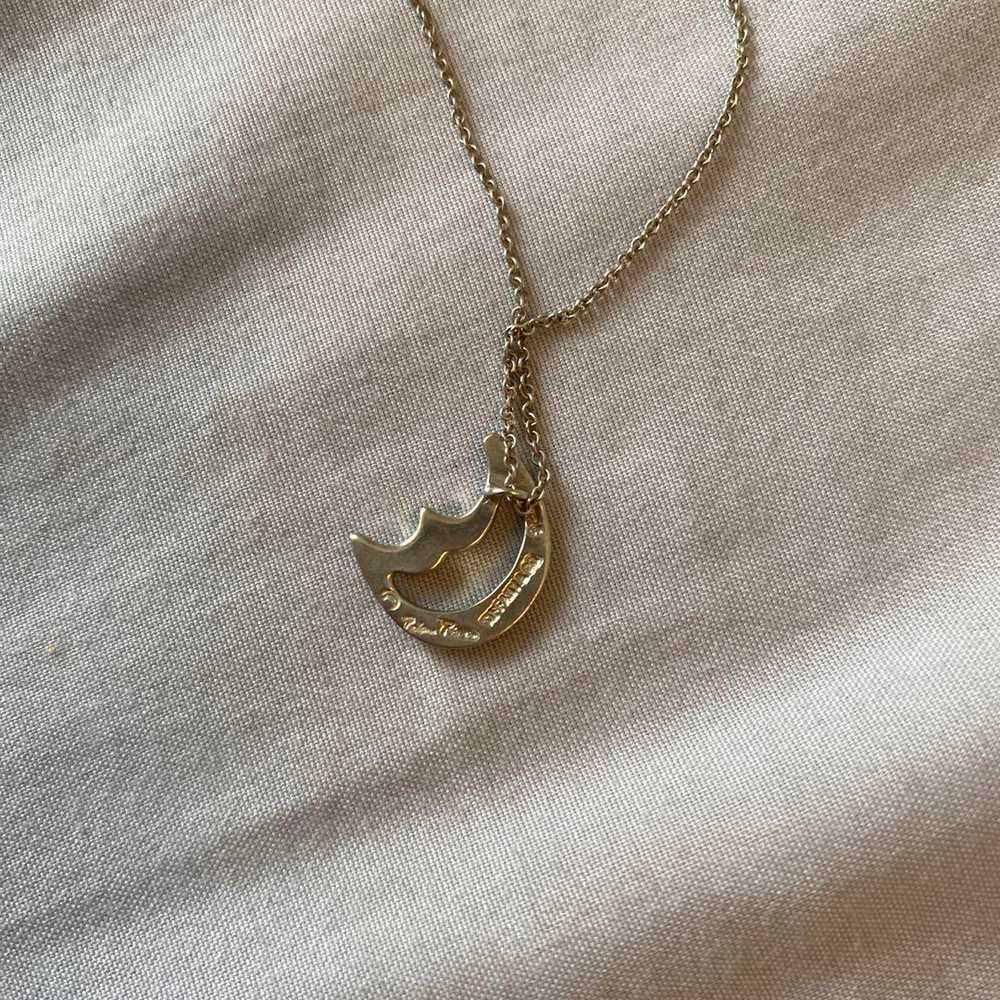 [Japan Used Necklace] Tiffany Co Moon Necklace - image 2