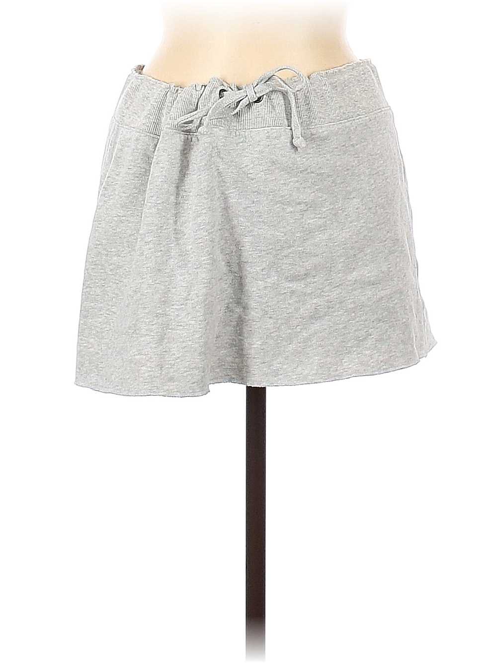 Plush & Lush Women Gray Casual Skirt M - image 1
