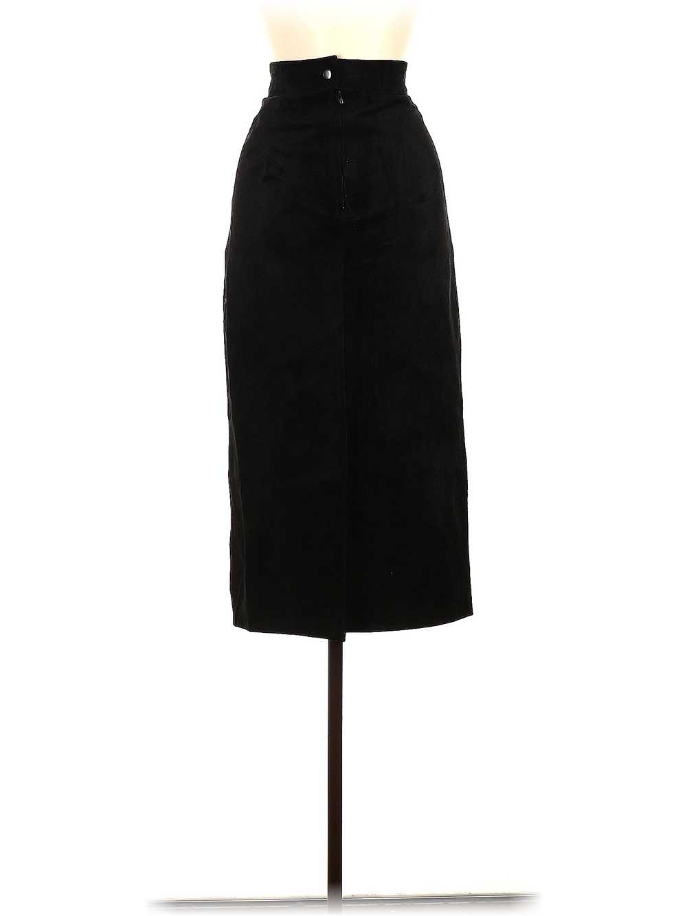Perspective Women Black Casual Skirt 9 - image 2