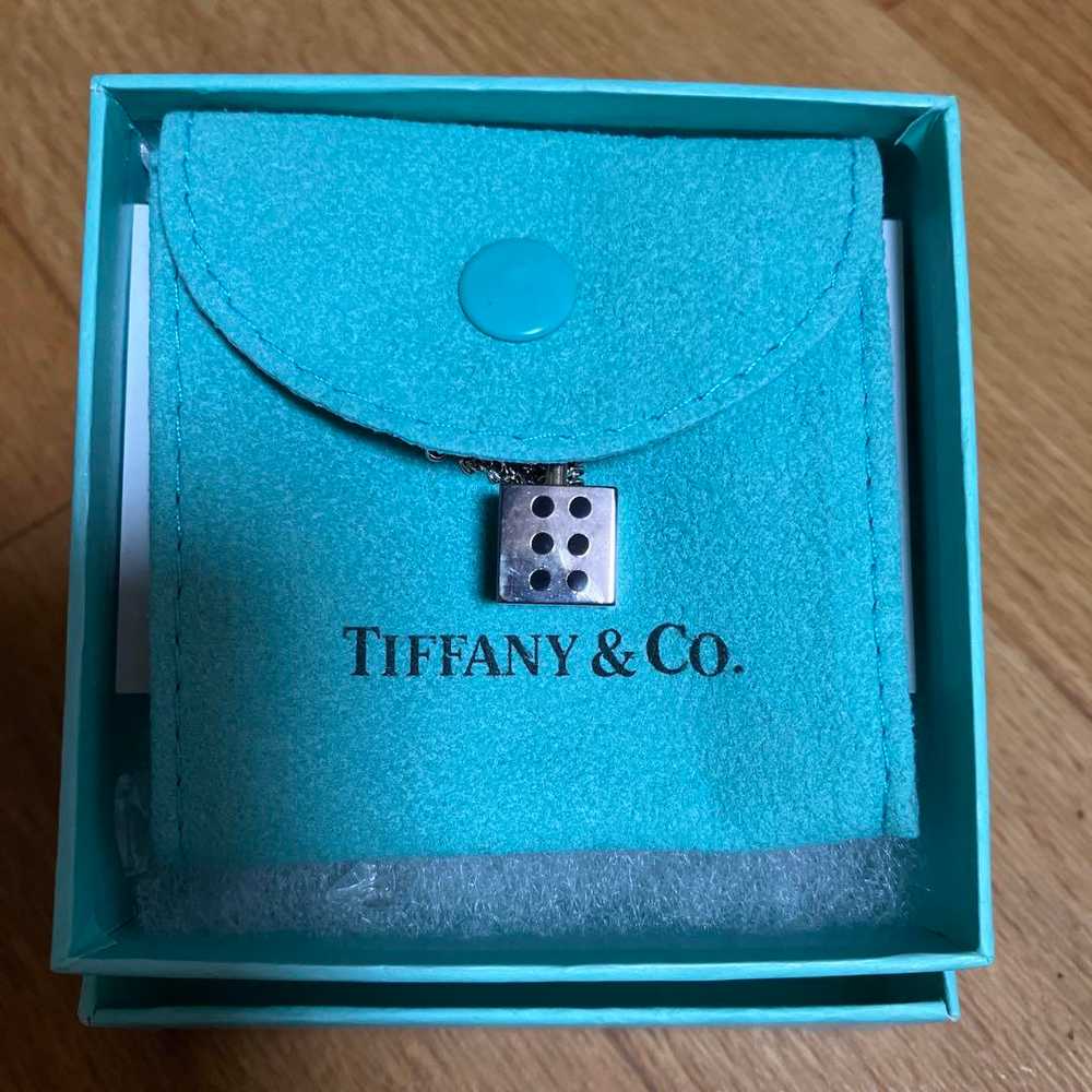 [Japan Used Necklace] Tiffany Necklace Dice Type - image 1