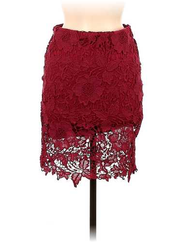 Charlotte Russe Women Red Casual Skirt M - image 1