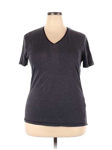 Tom Tailor Women Gray Short Sleeve T-Shirt XXL