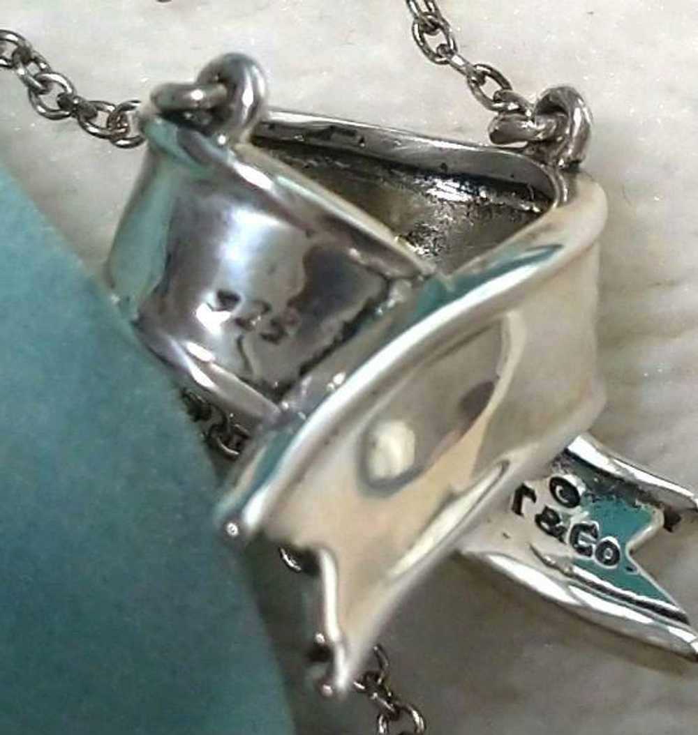 [Japan Used Necklace] Tiffany Co. Ribbon Necklace - image 4