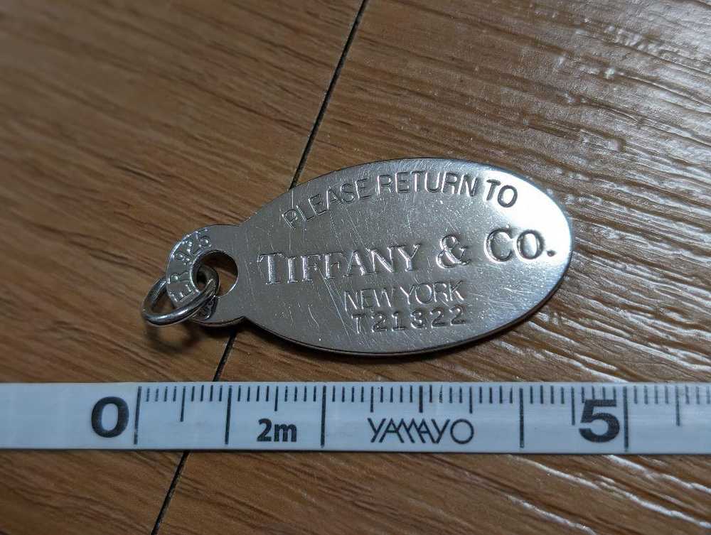 [Japan Used Necklace] Tiffany Plate Necklace Co. - image 2