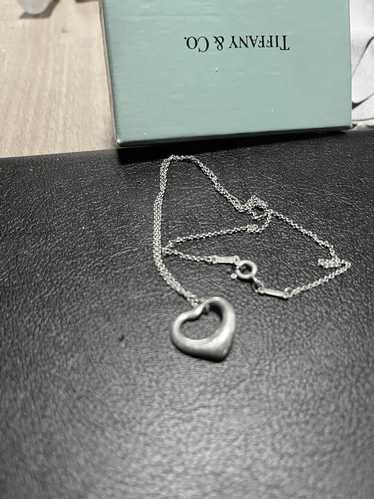 [Japan Used Necklace] Tiffany.Coopen Heart Necklac