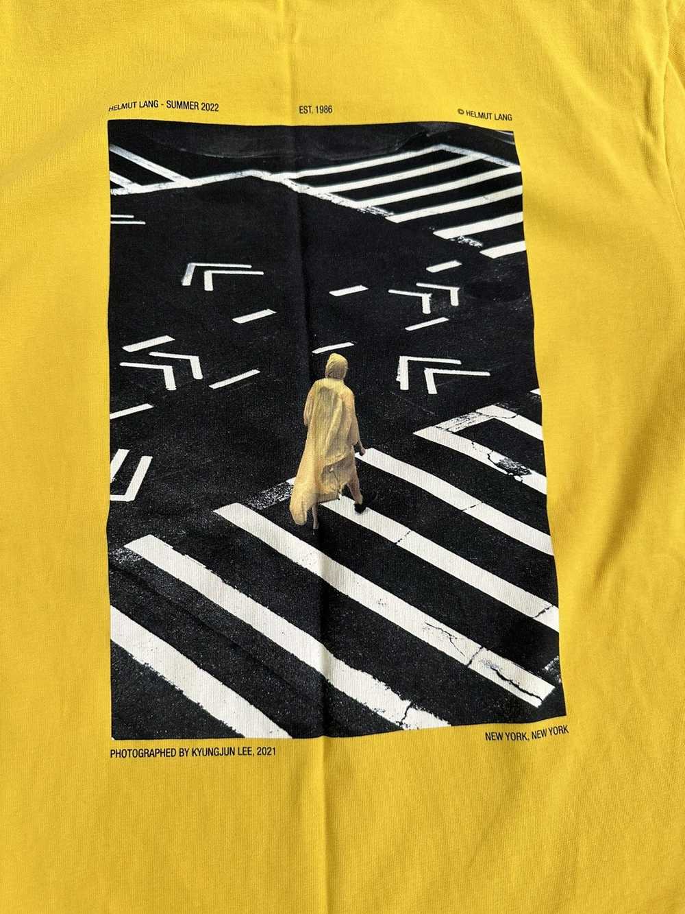 Helmut Lang Helmut Lang New York Postcard T-Shirt… - image 4