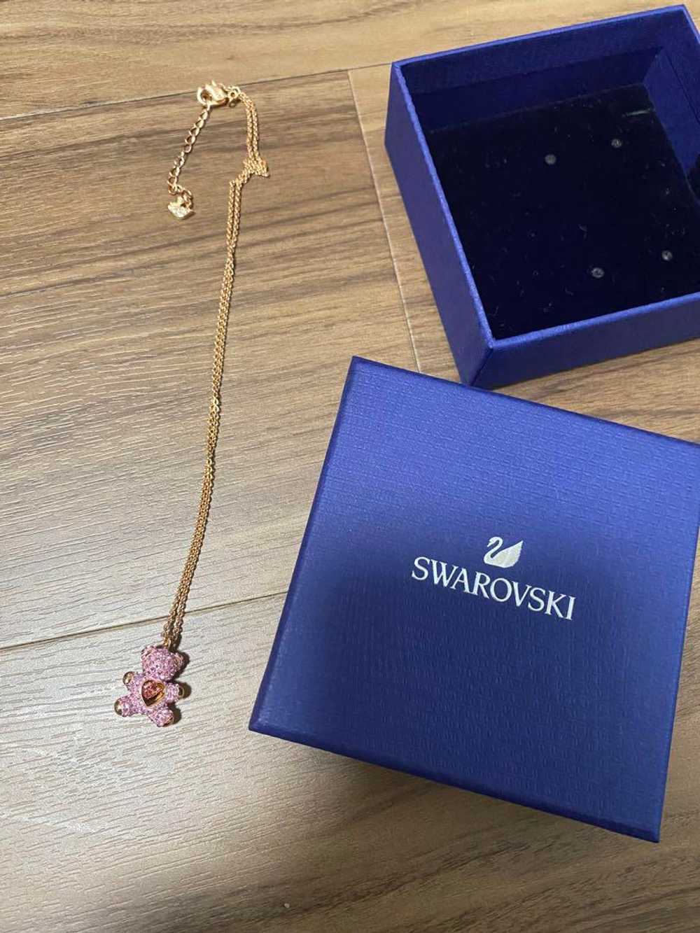 [Japan Used Necklace] Swarovski Necklace Time - image 1