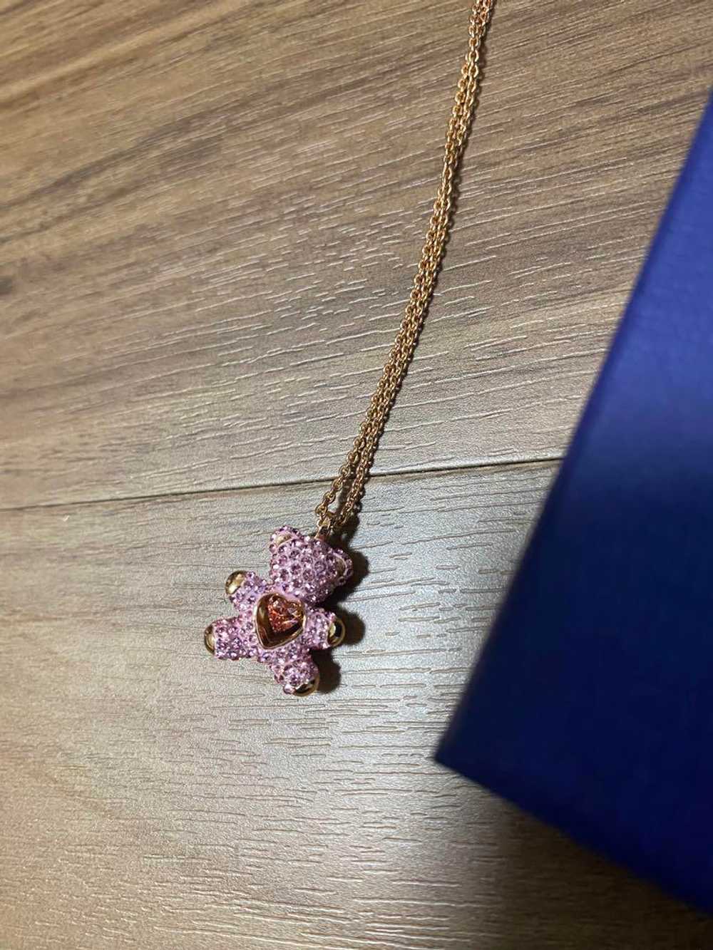 [Japan Used Necklace] Swarovski Necklace Time - image 2