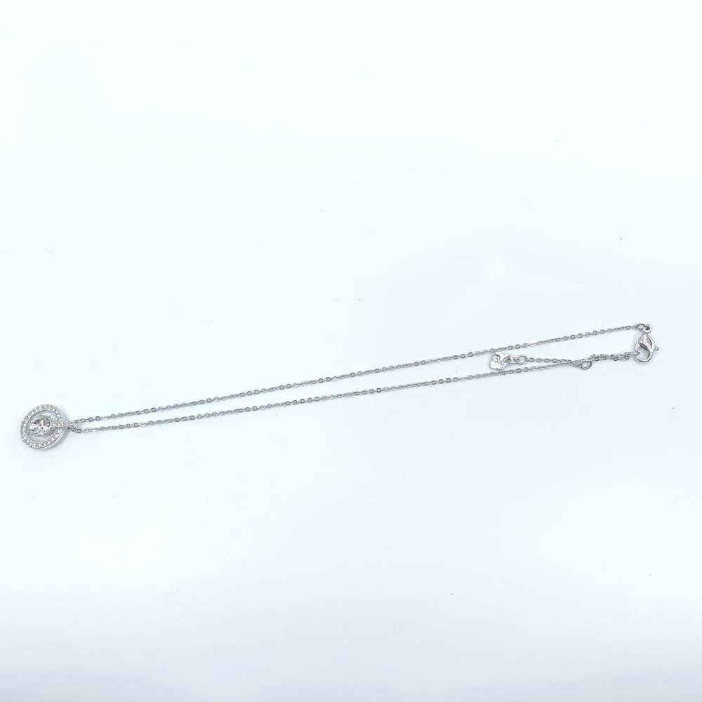 [Japan Used Necklace] Extreme Swarovski Silver Ne… - image 7