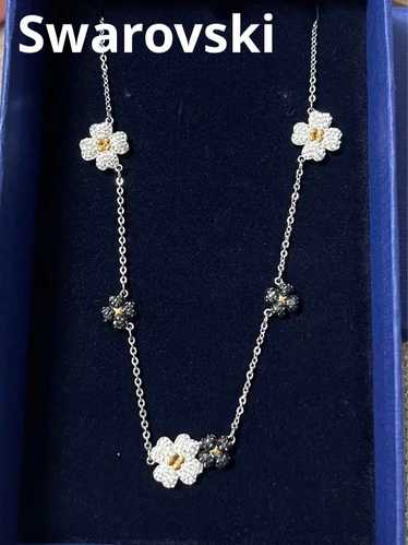 [Japan Used Necklace] Swarovski Necklace All Arou… - image 1