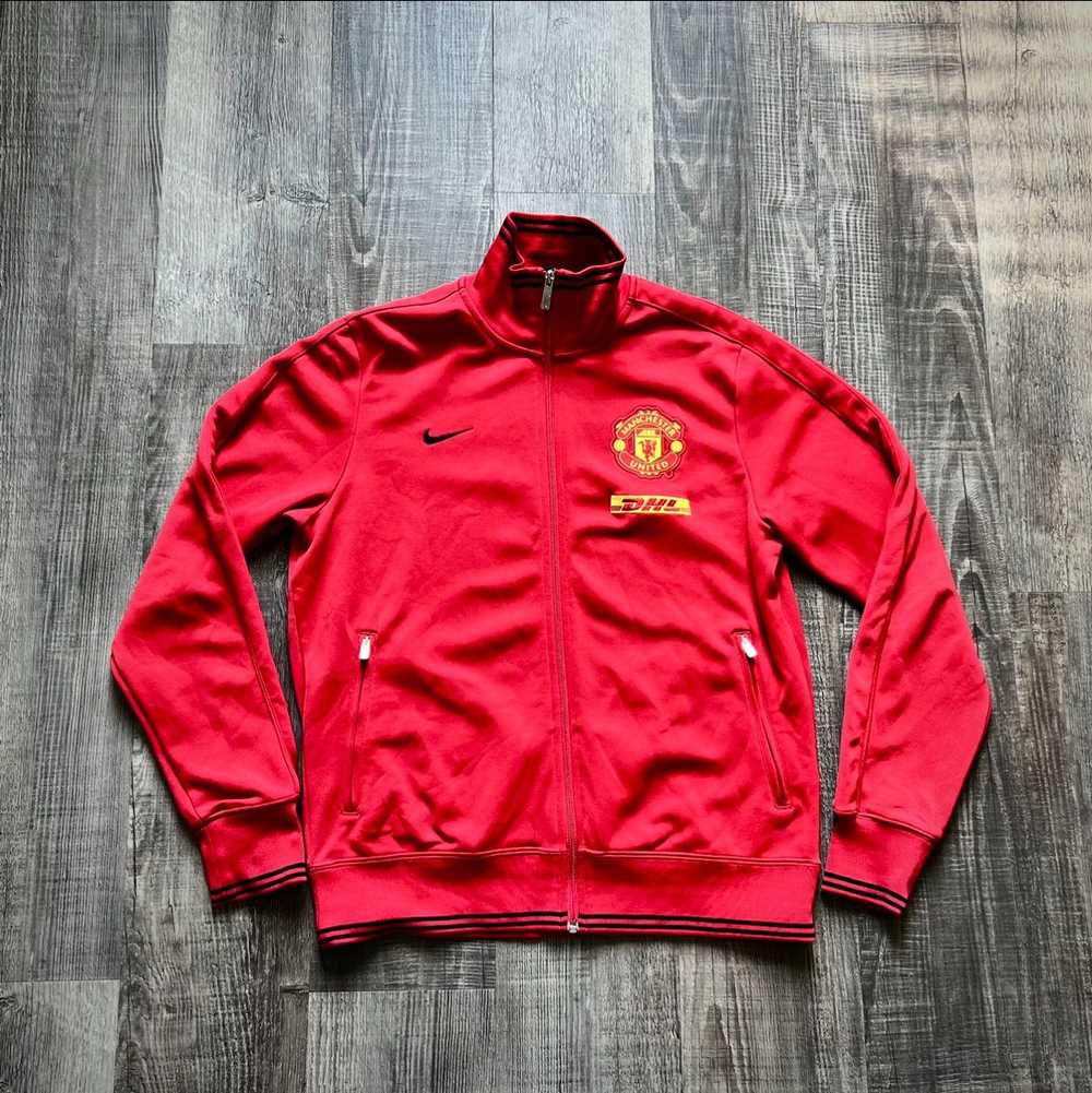 Manchester United × Nike × Vintage NIKE • DHL "Ma… - image 1