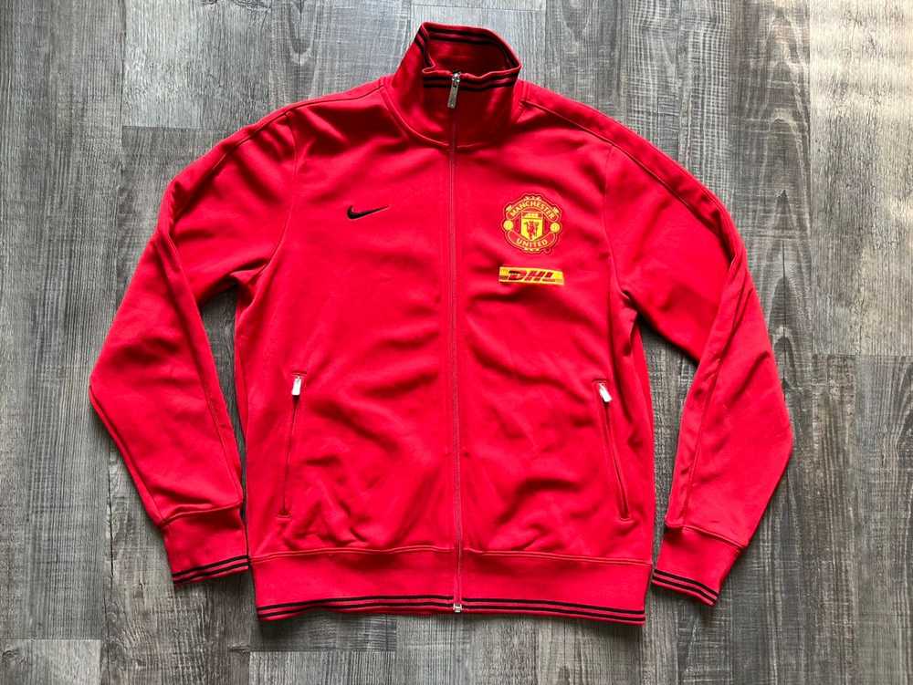 Manchester United × Nike × Vintage NIKE • DHL "Ma… - image 2