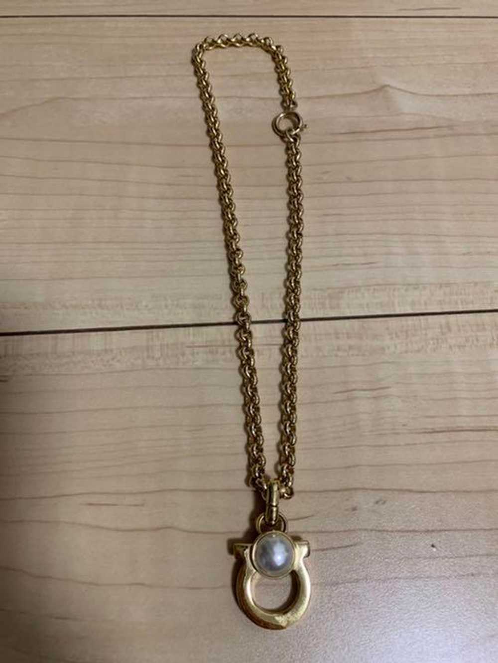 [Japan Used Necklace] Ferragamo Necklace - image 1