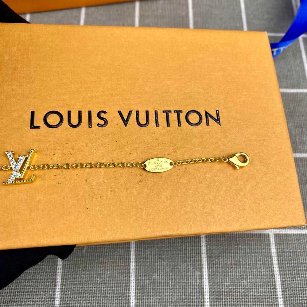 [Japan Used Necklace] Louis Vuitton Bracelet Lv I… - image 2