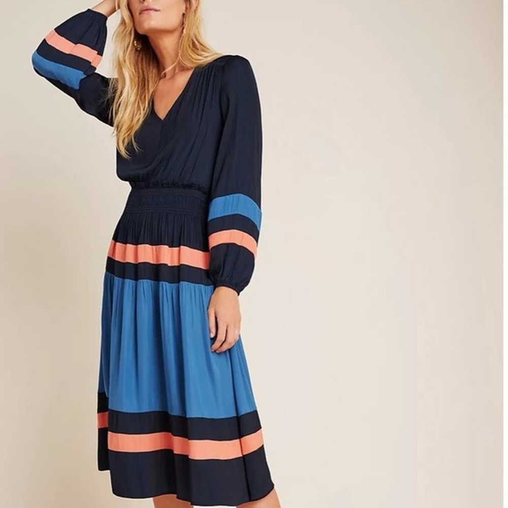 Anthropologie Dress Current Air Aidy Colorblock M… - image 1