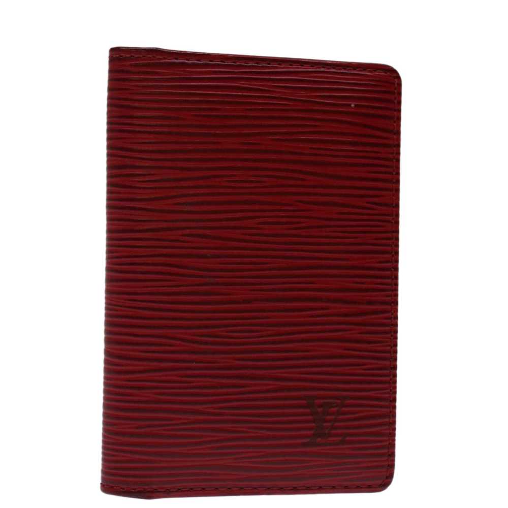 Louis Vuitton Organizer De Poche Red Leather Wall… - image 10