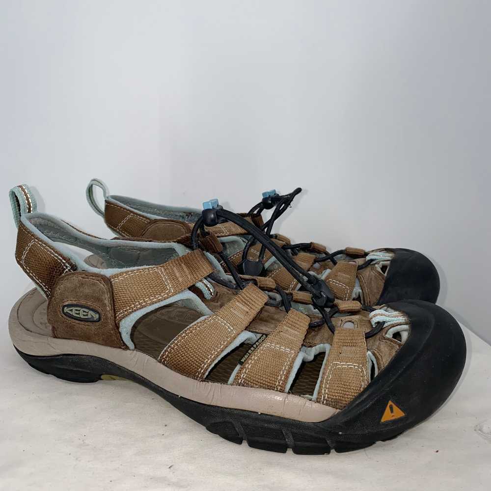 Keen Newport H2 Tan Nylon Sandals Size 8 - image 1