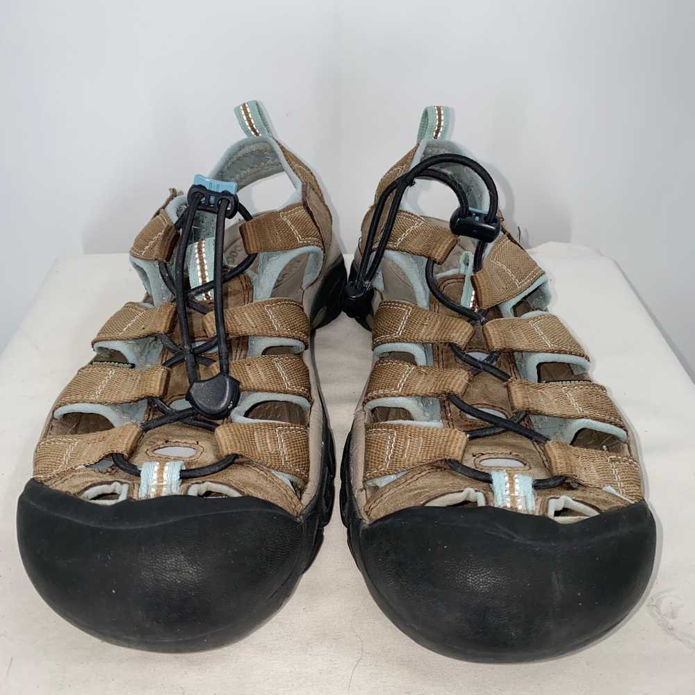 Keen Newport H2 Tan Nylon Sandals Size 8 - image 2