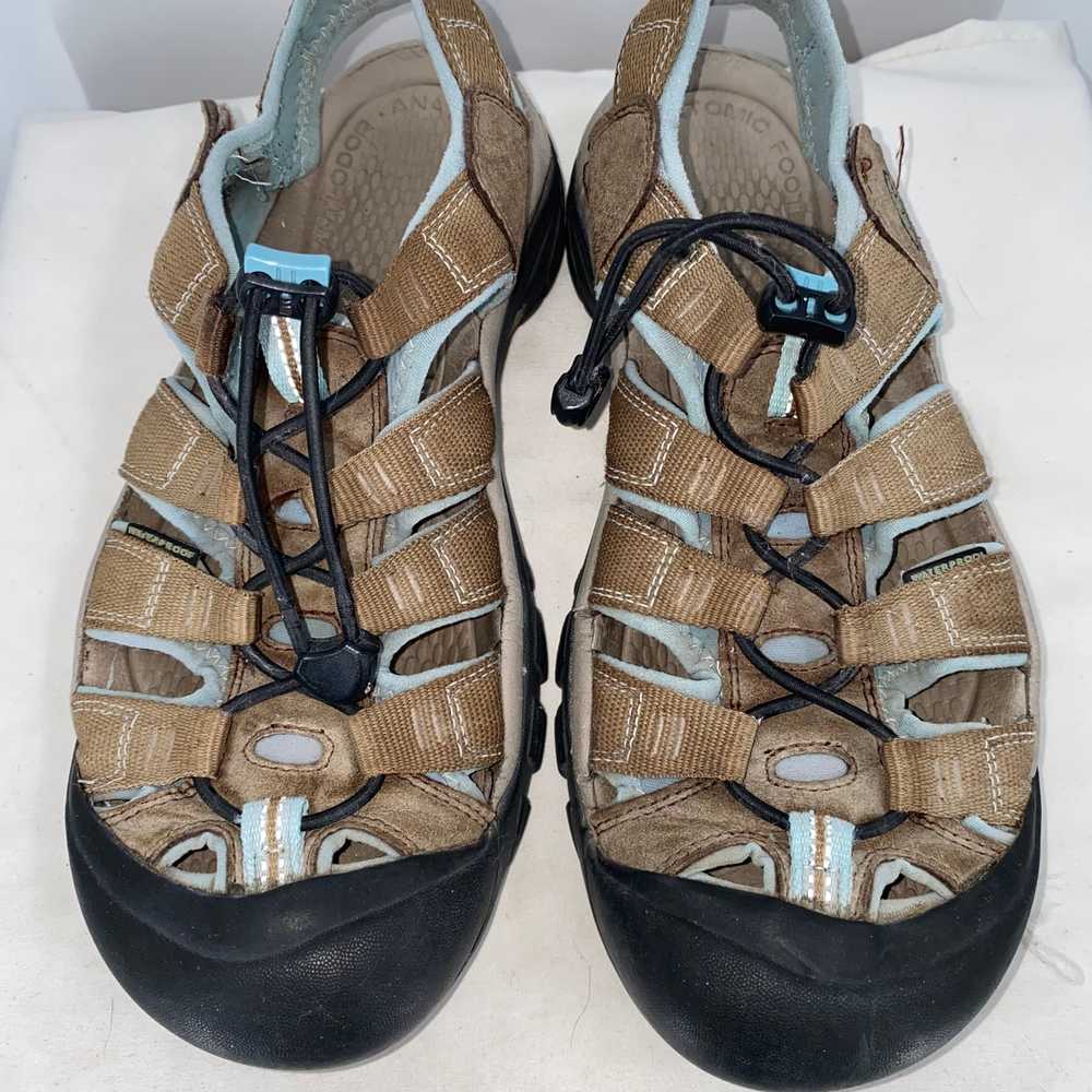 Keen Newport H2 Tan Nylon Sandals Size 8 - image 3