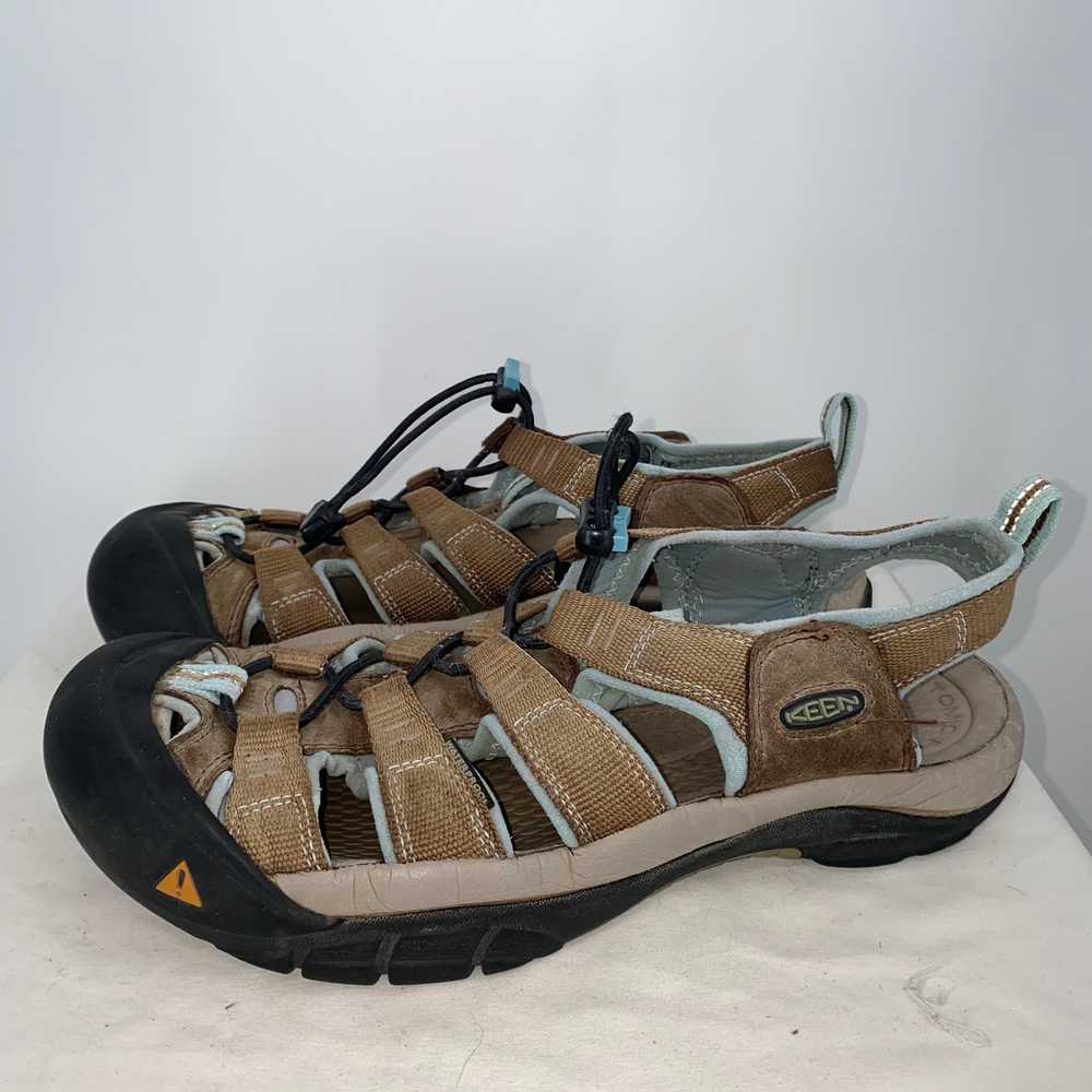 Keen Newport H2 Tan Nylon Sandals Size 8 - image 4