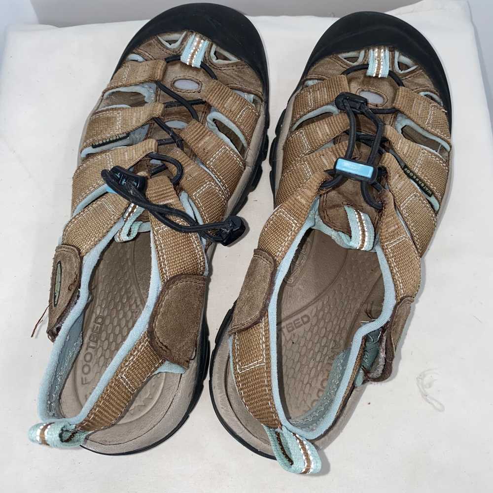 Keen Newport H2 Tan Nylon Sandals Size 8 - image 8