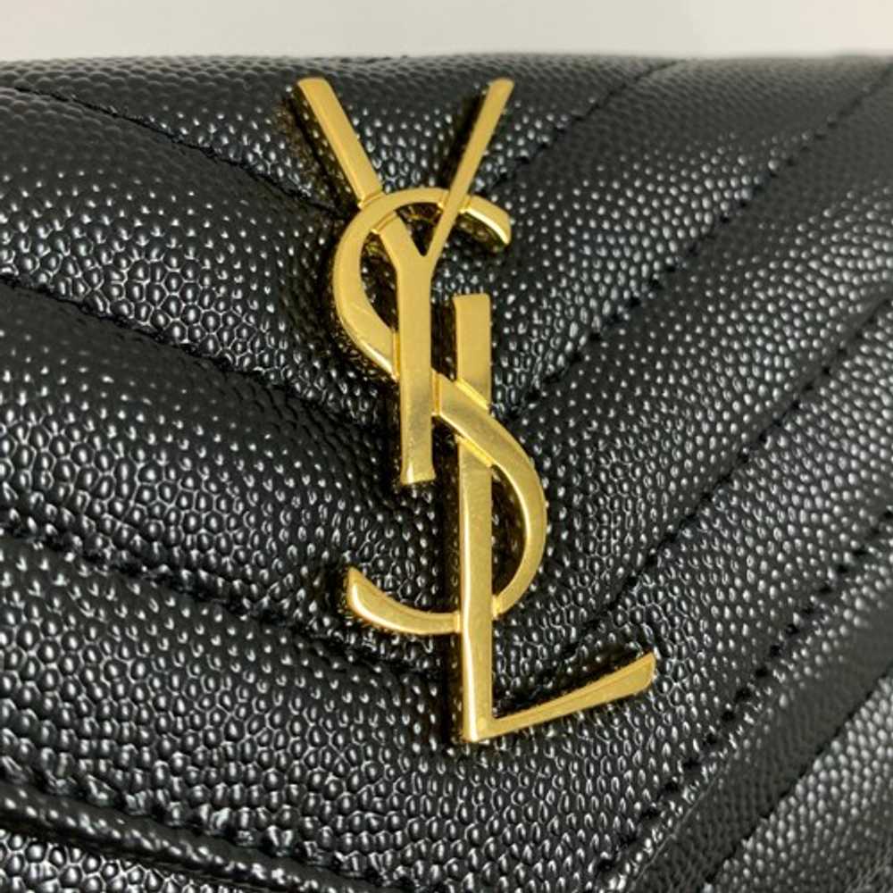 Yves Saint Laurent Authentic Monogram Small Fold … - image 12