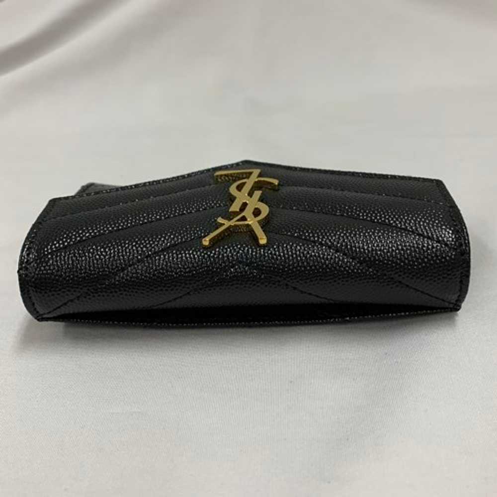 Yves Saint Laurent Authentic Monogram Small Fold … - image 7