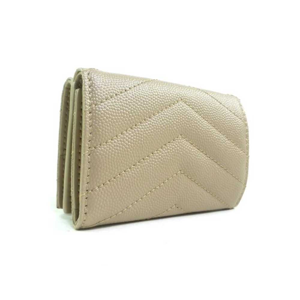 Yves Saint Laurent Authentic Quilted Trifold Wall… - image 2