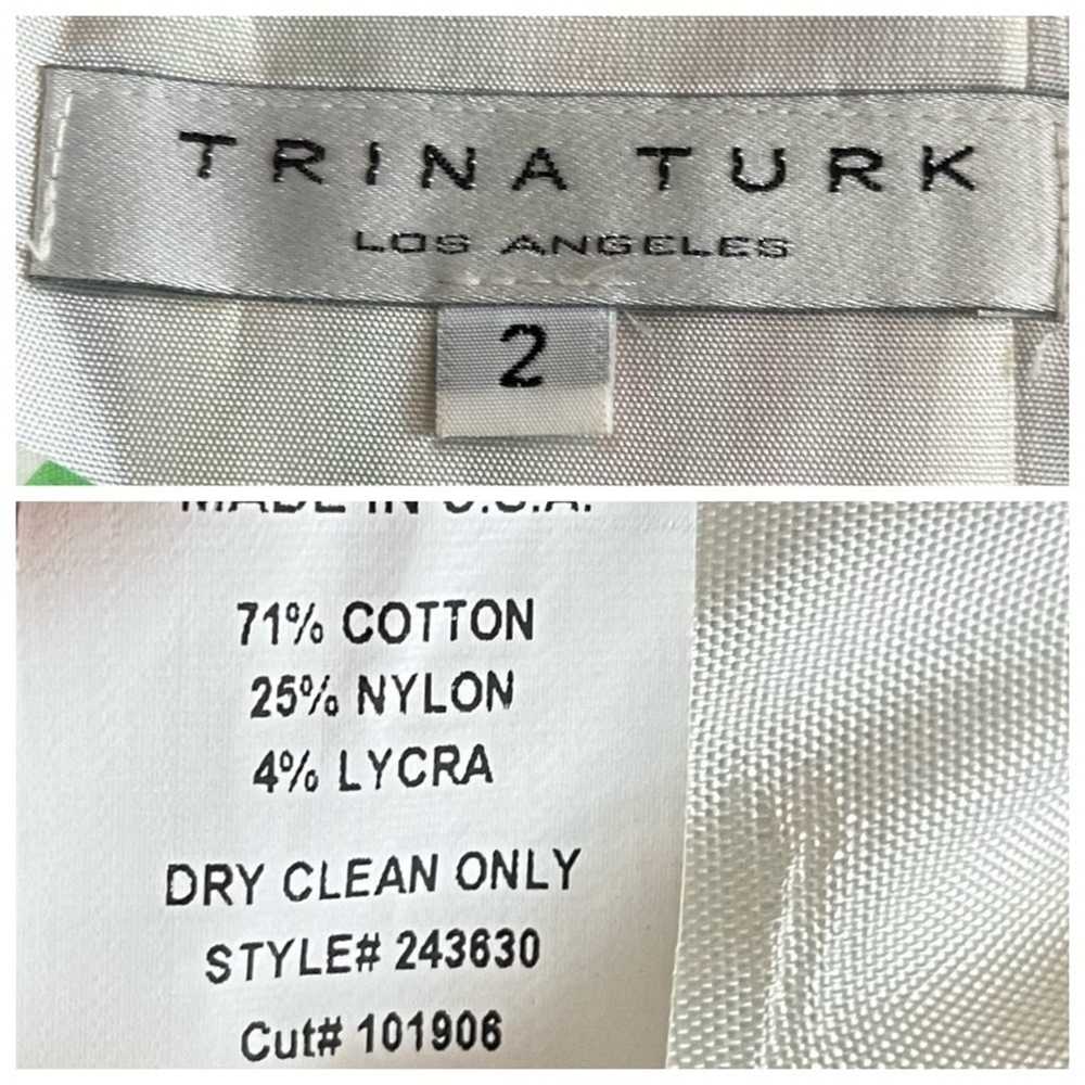 Trina Turk Women's Sundress Halter Tie Neck A-lin… - image 10