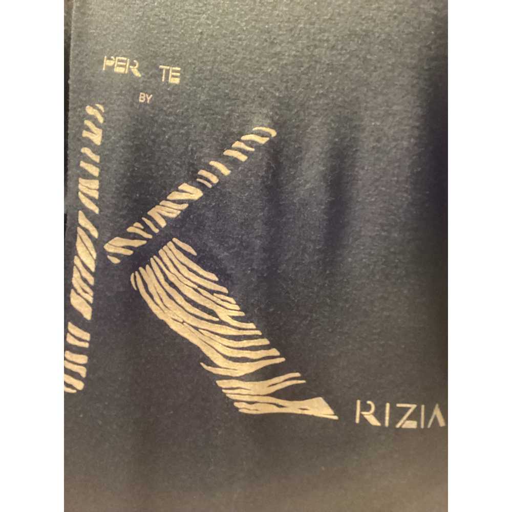 Per Te by Krizia Zebra Logo Wool Oversized Sweate… - image 6
