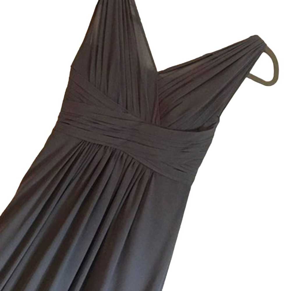 Bill Levkoff Pewter Gray Dress Size 4 - image 3