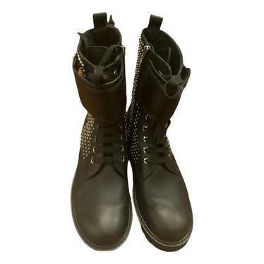 Salvatore Ferragamo Leather biker boots - image 1