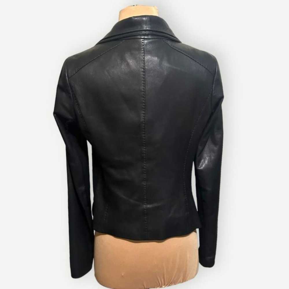 Vince Leather biker jacket - image 4