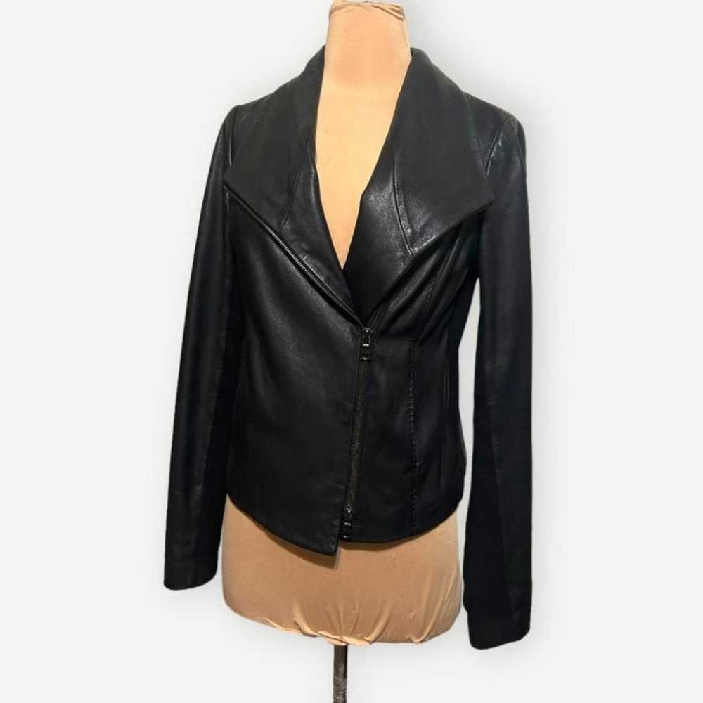 Vince Leather biker jacket - image 6