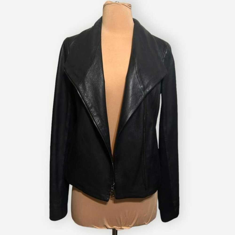 Vince Leather biker jacket - image 7