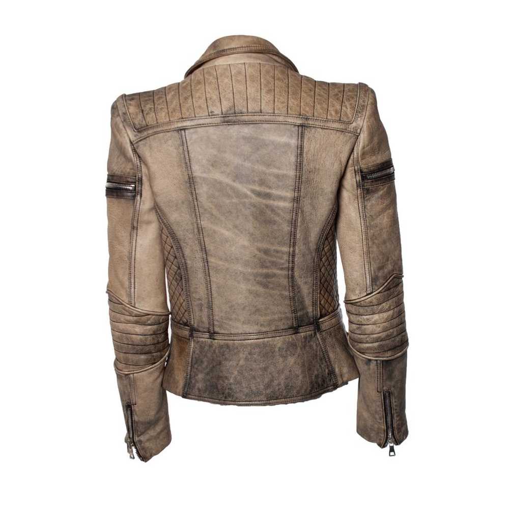 Balmain Leather jacket - image 6