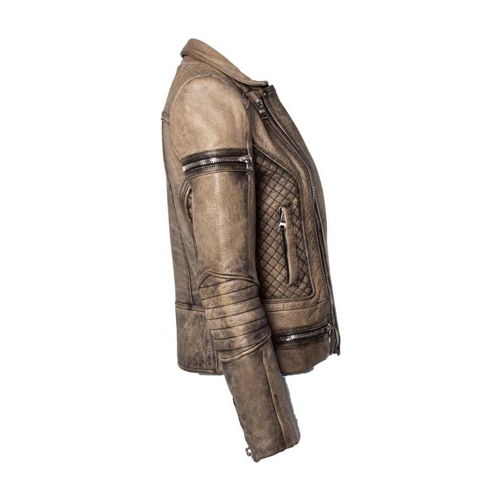 Balmain Leather jacket - image 7