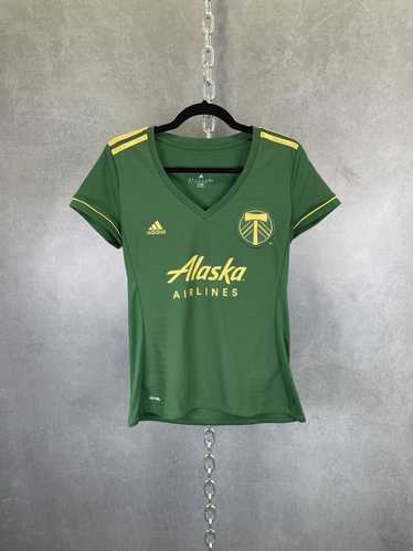 Adidas Portland timbers home kit jersey women’s M