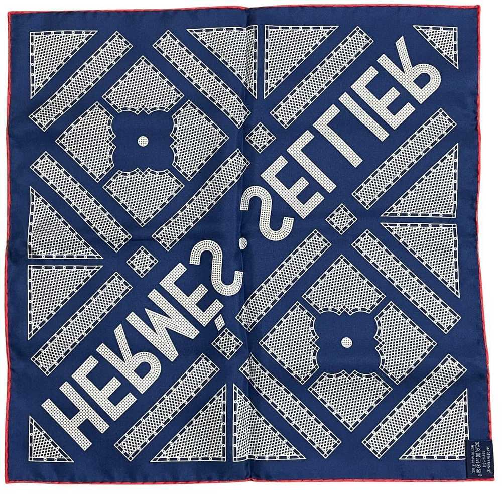 [Used Scarf] Hermes Carre 45 Gavroche Scarf - image 2