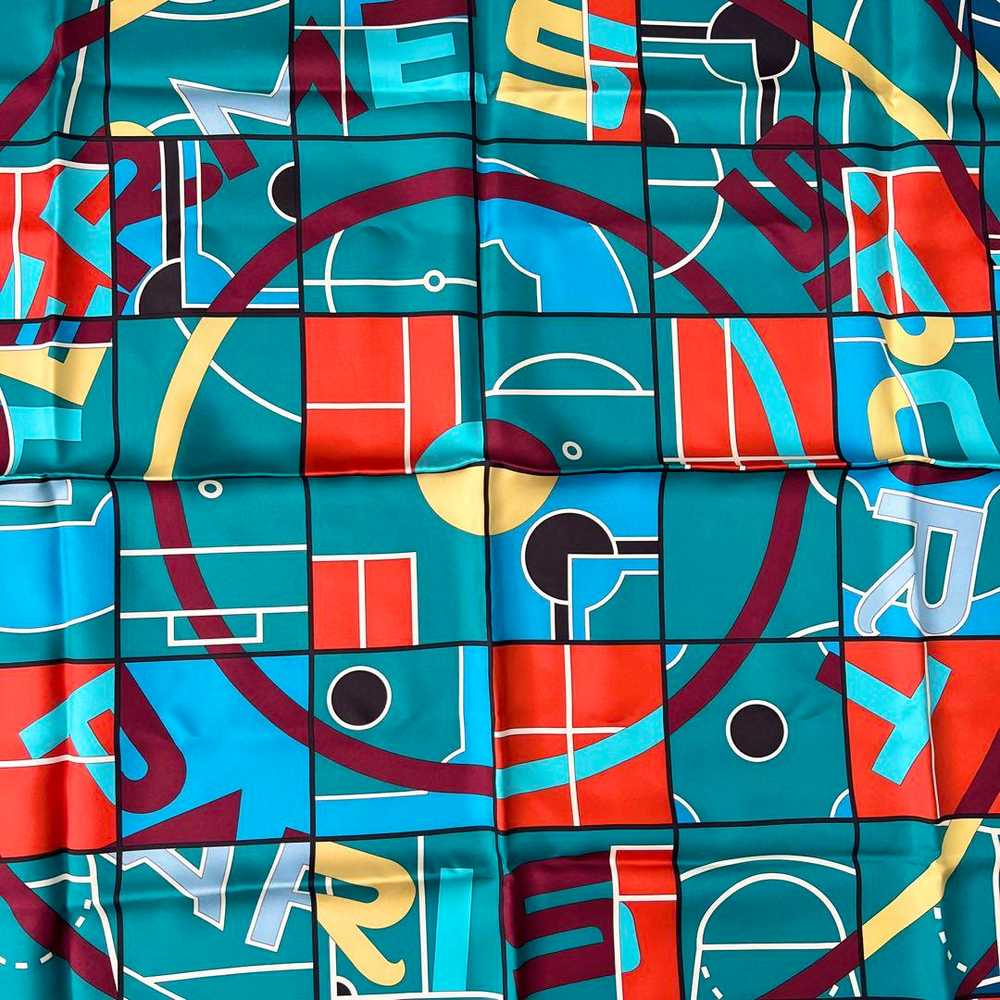 [Used Scarf] Hermes Scarf Carre90 Sport - image 6