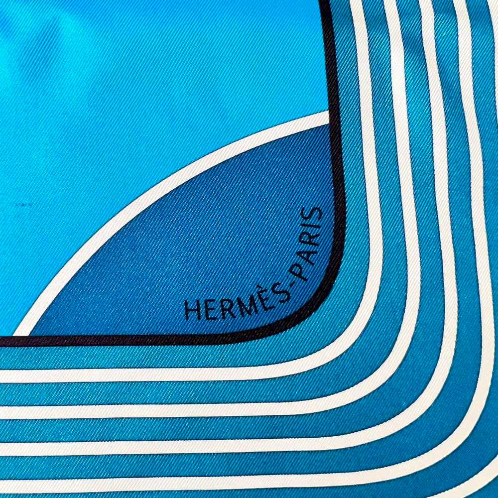 [Used Scarf] Hermes Scarf Carre90 Sport - image 7