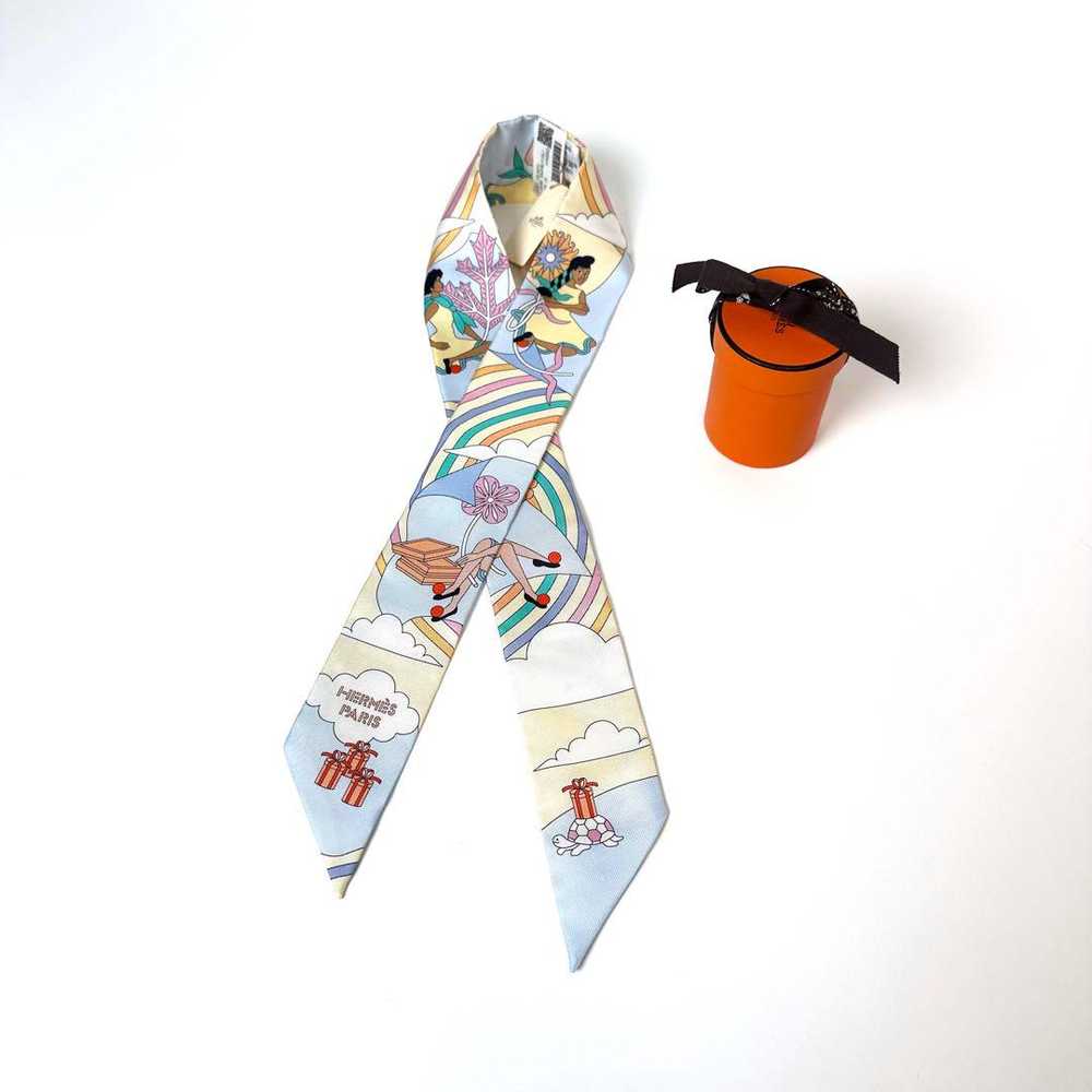 [Used Scarf] Finest Hermes Twilly Carres Volants - image 2