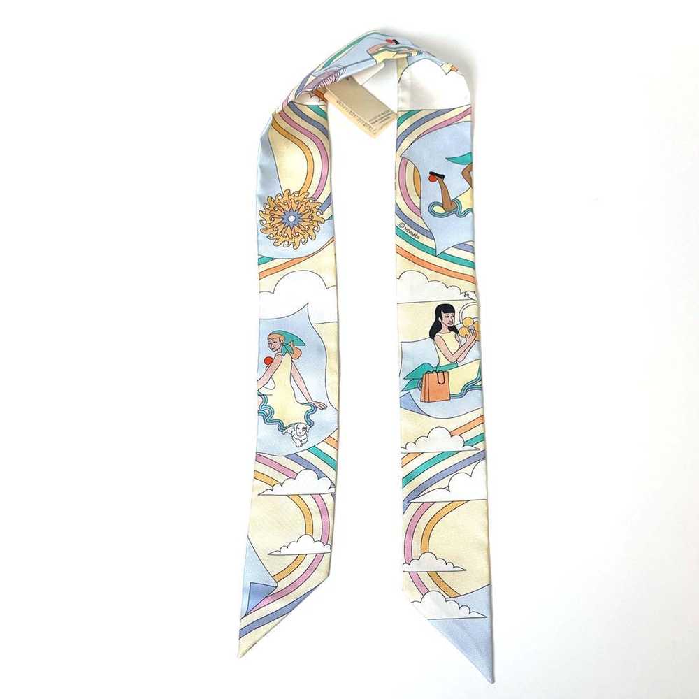 [Used Scarf] Finest Hermes Twilly Carres Volants - image 4