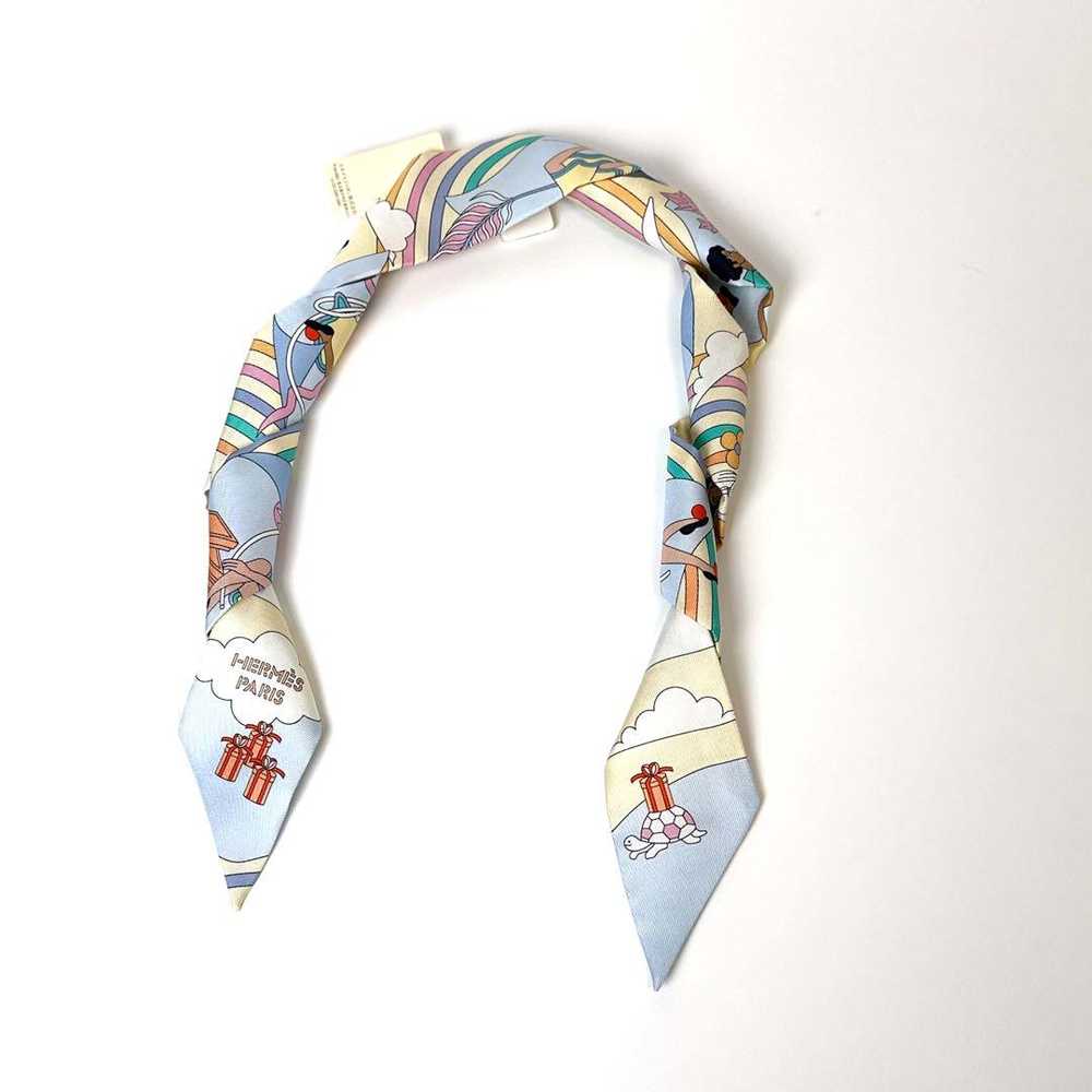 [Used Scarf] Finest Hermes Twilly Carres Volants - image 5