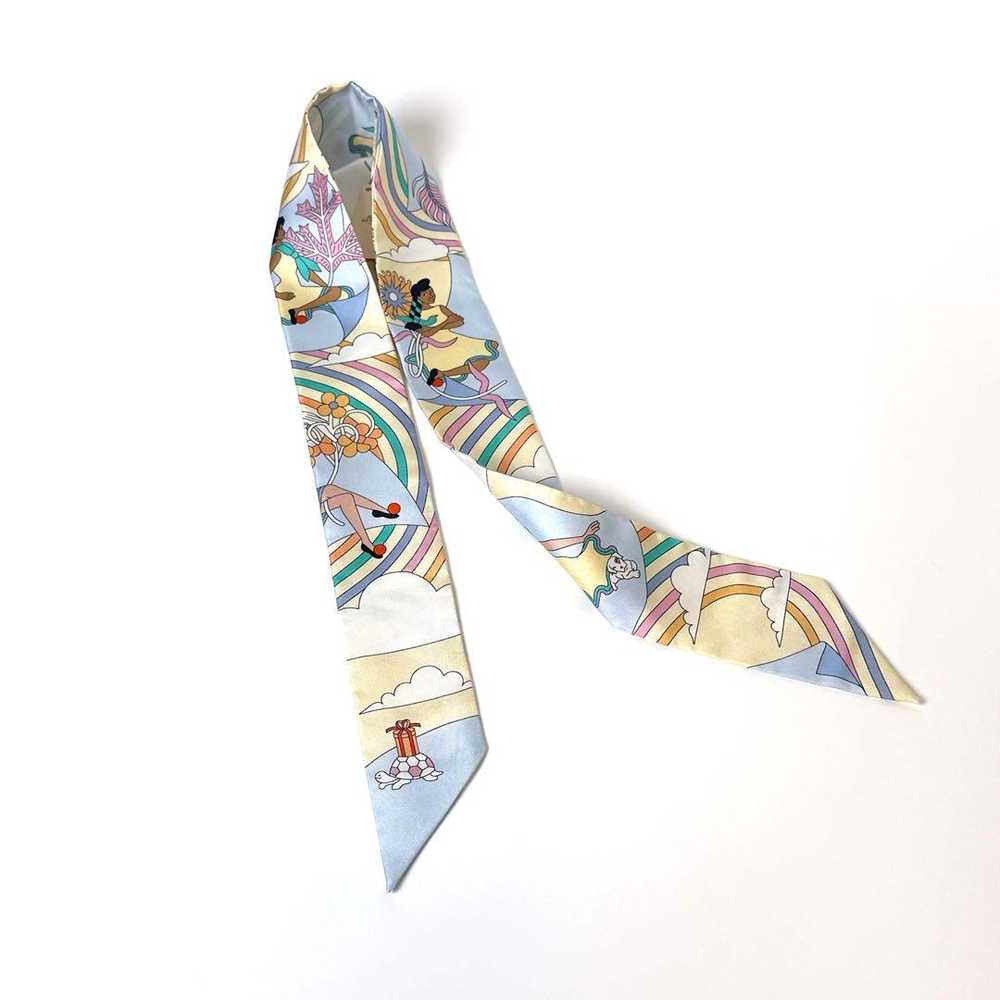 [Used Scarf] Finest Hermes Twilly Carres Volants - image 6