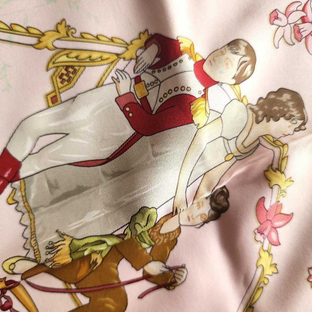 [Used Scarf] With Box Hermes Kare90 Little Prince… - image 6