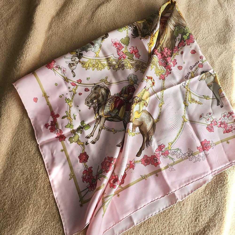 [Used Scarf] With Box Hermes Kare90 Little Prince… - image 9