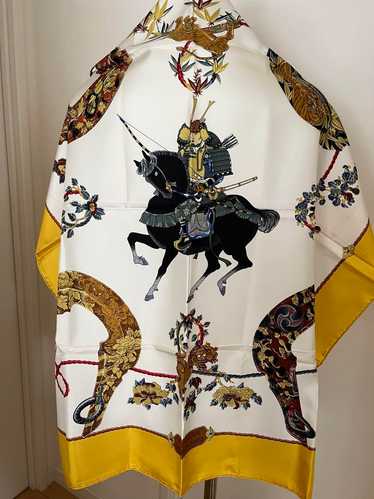 [Used Scarf] Hermes Samurai Scarf Carre90