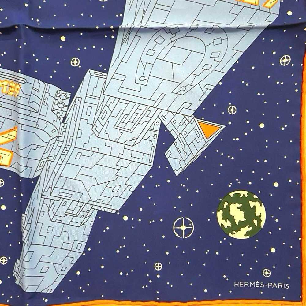 [Used Scarf] Extreme Tagged Hermes Silk Scarf Gav… - image 6
