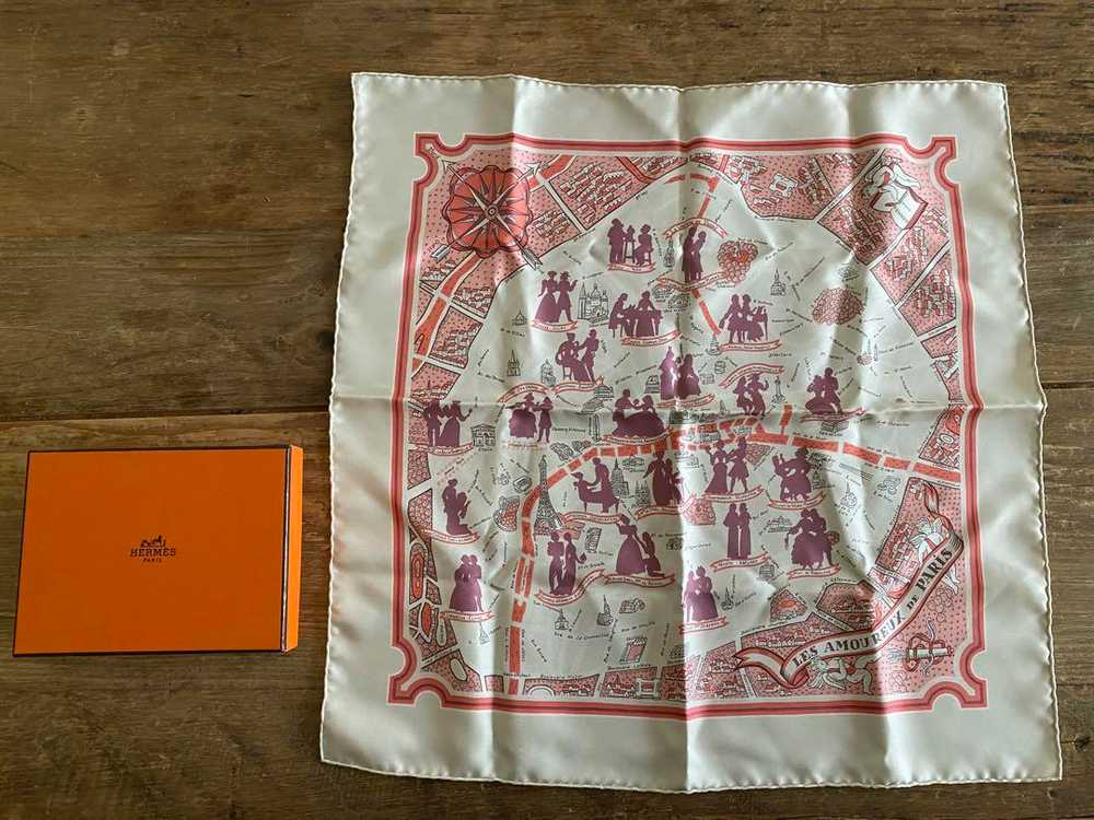 [Used Scarf] Hermes Carre Scarf - image 3